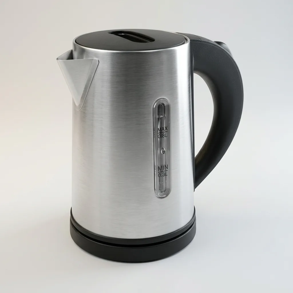 ABS Tray Set with Stainless Steel Double Body 0.6L Kettle [1037] — KTS-1037 (image 2)