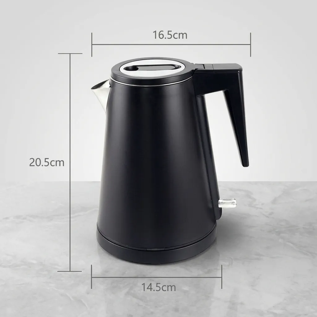 ABS Tray Set with Strix Seamless Stainless Steel 0.8L Kettle [1039] — KTS-1039 (image 4)