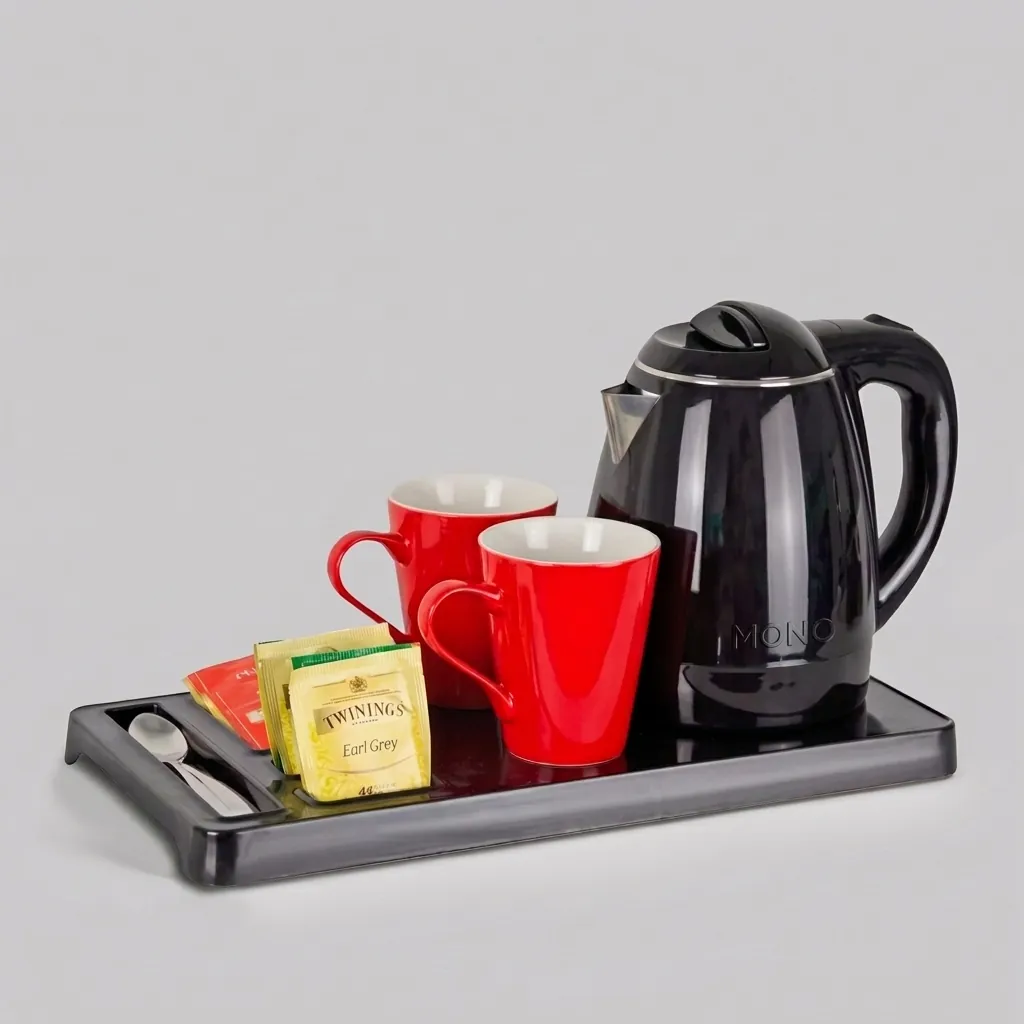 ABS Tray Set with Strix Stainless Steel 1.2L Kettle [1043] — KTS-1043 (image 1)