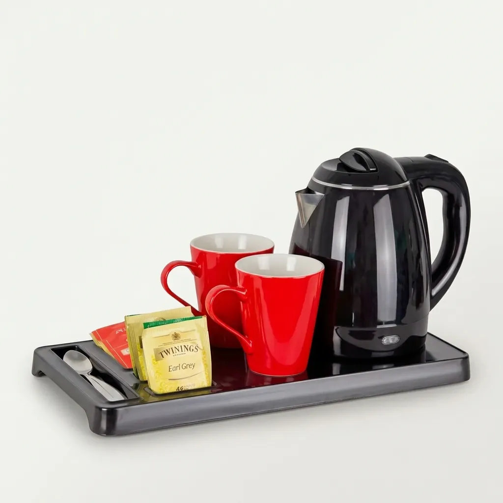 ABS Tray Set with Strix Stainless Steel 1.2L Kettle [1043] — KTS-1043 (image 3)