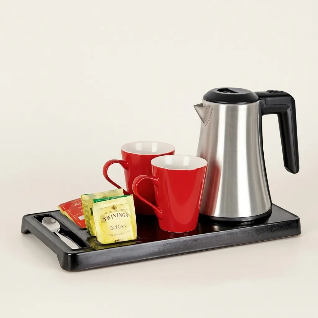 ABS Tray Set with Stainless Steel 0.8L Kettle [1044] — KTS-1044 (image 2)