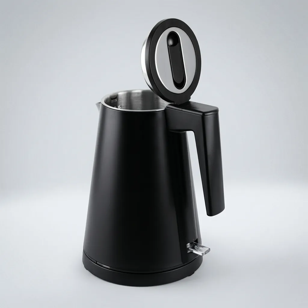 Wood Grain Tray Set with Strix Seamless Stainless Steel 0.8L Kettle [1048] — KTS-1048 (image 5)