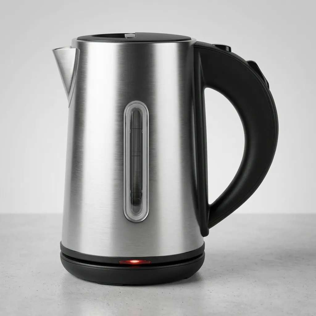 Melamine Tray Set with Stainless Steel 0.8L Kettle with Matt Finish — KTS-1053 (image 2)