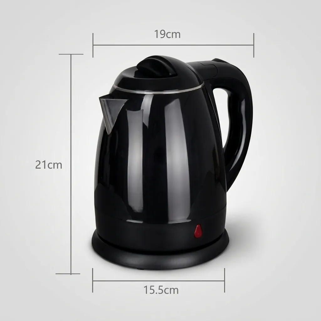 Melamine Tray Set with Strix Stainless Steel 1.2L Kettle [1055] — KTS-1055 (image 2)