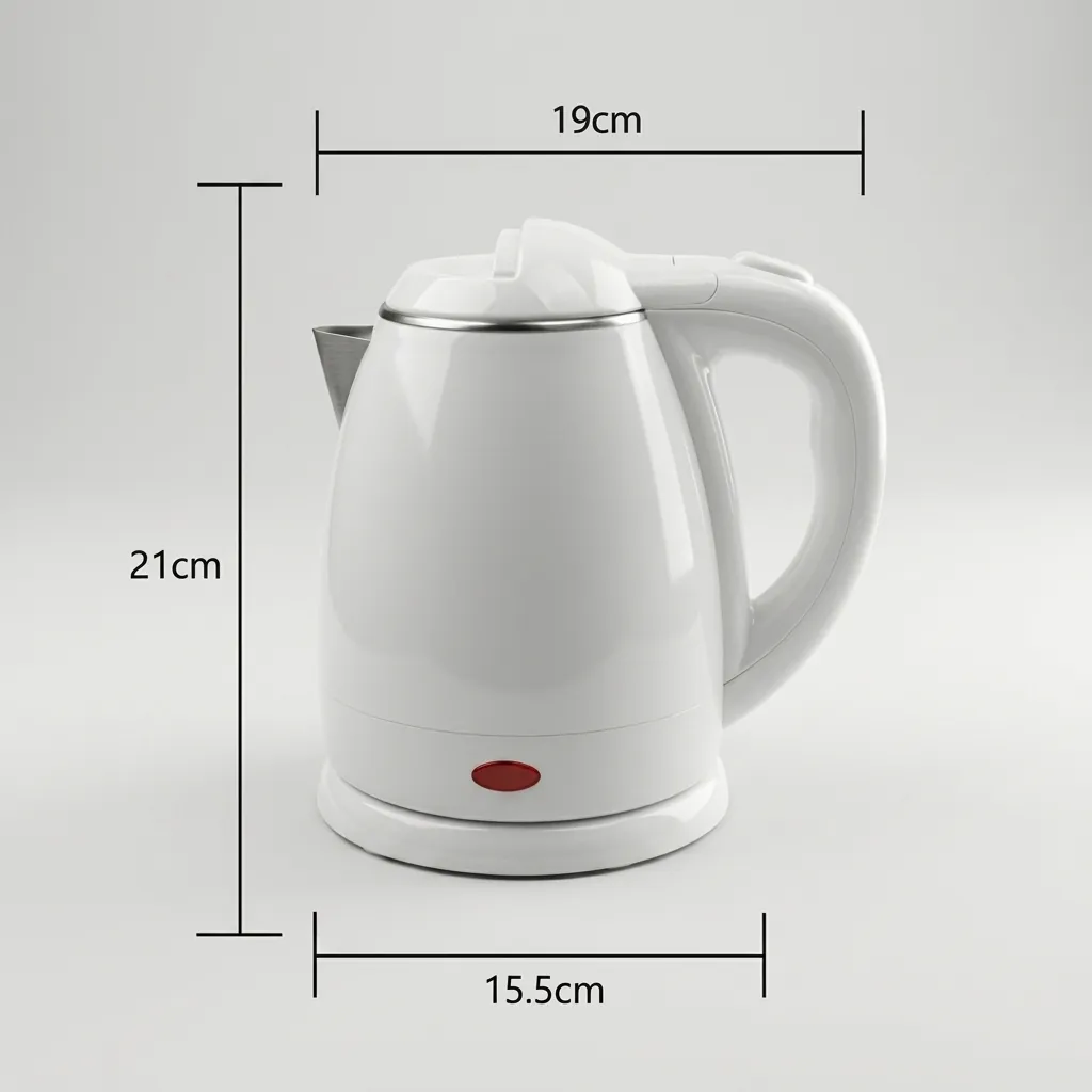 Melamine Tray Set with Strix Stainless Steel 1.2L Kettle [1060] — KTS-1060 (image 3)