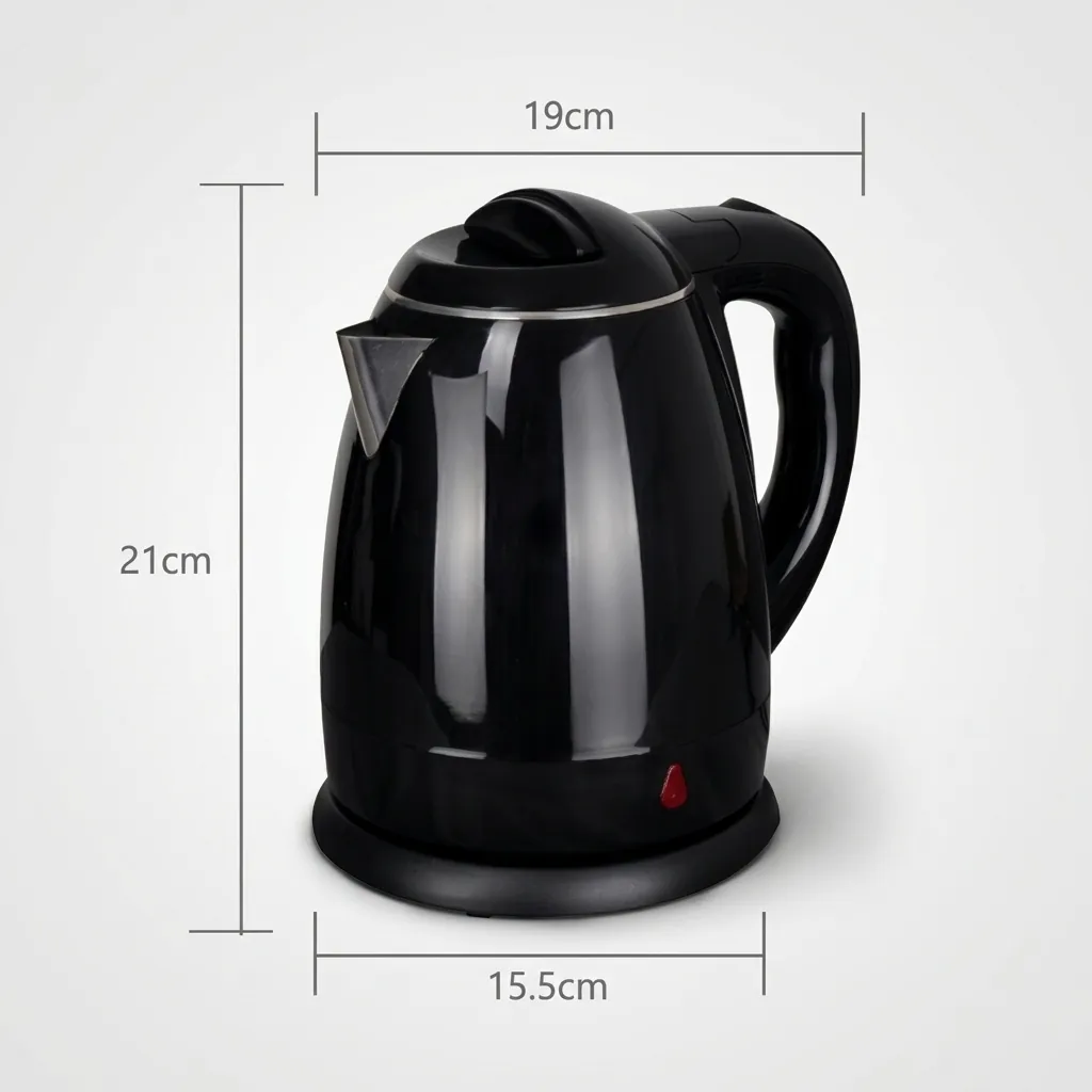 Melamine Tray Set with Strix Stainless Steel 1.2L Kettle [1061] — KTS-1061 (image 2)