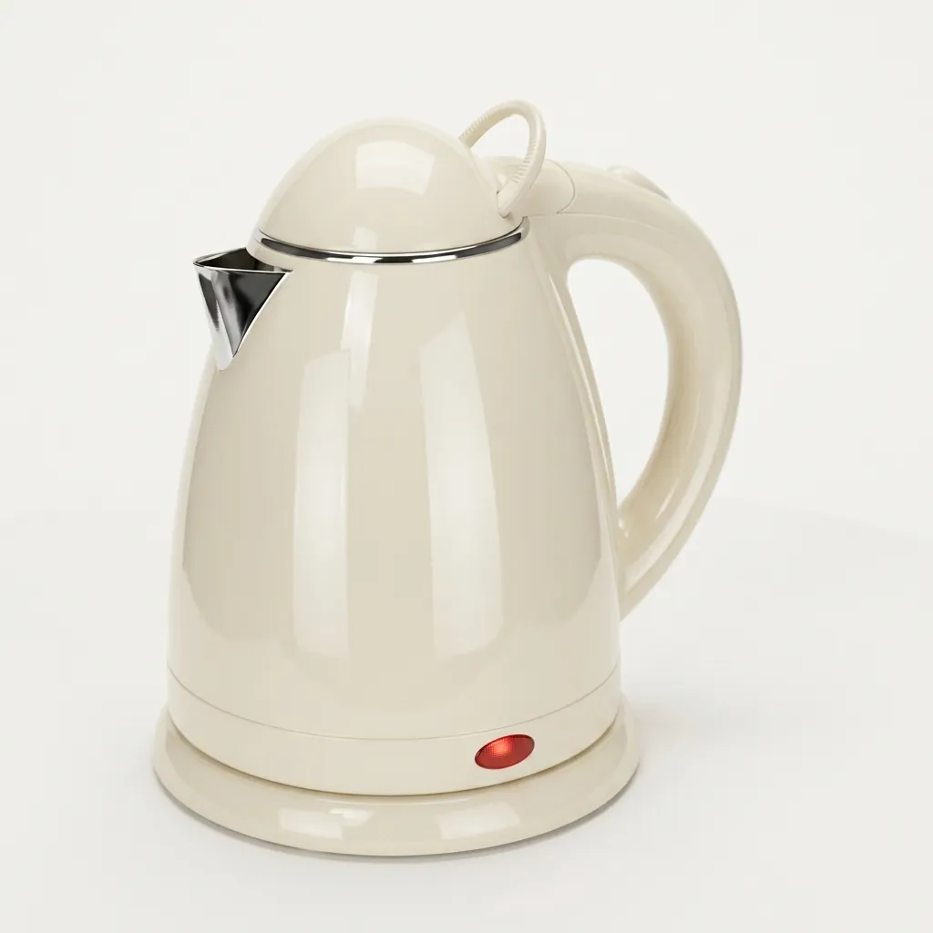 Melamine Tray Set with Stainless Steel Double Body 0.8L Kettle [1063] — KTS-1063 (image 2)