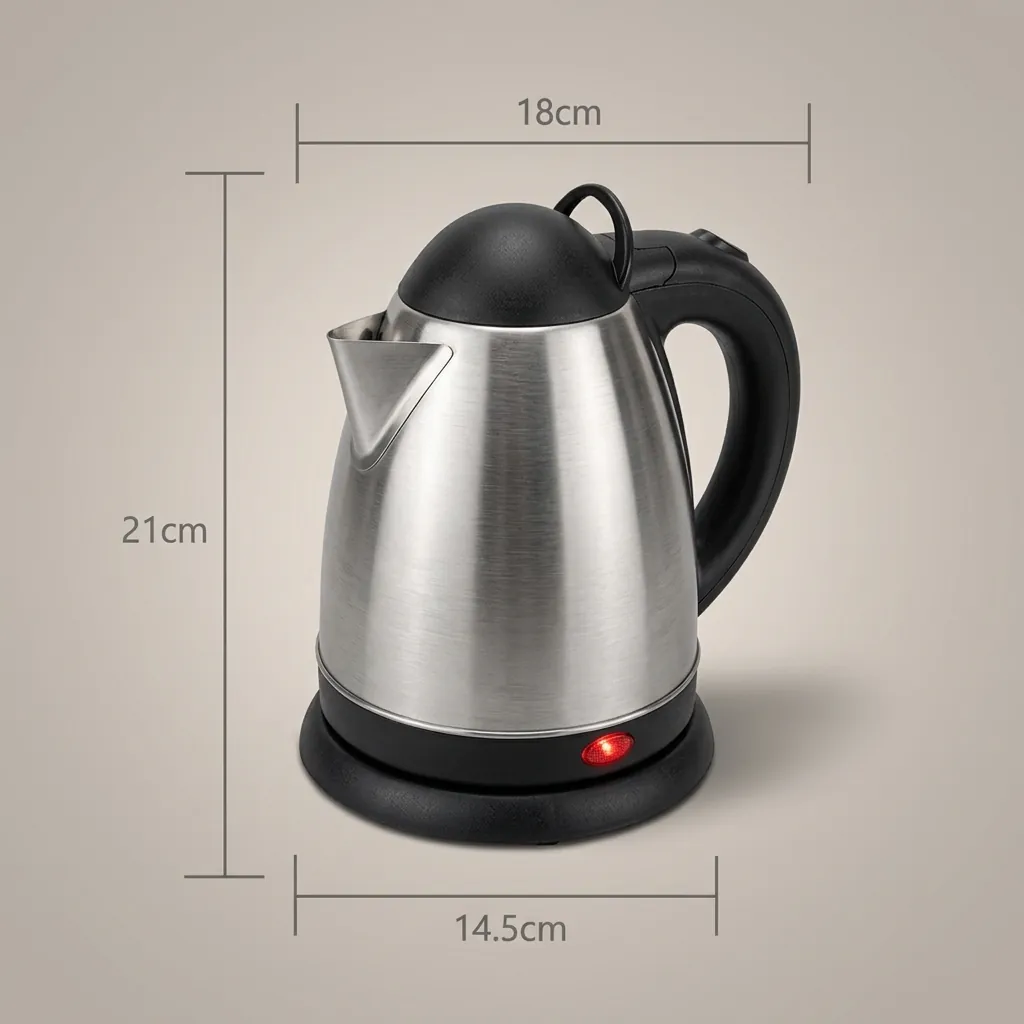 Melamine Tray Set with Strix Stainless Steel 0.8L Kettle [1065] — KTS-1065 (image 4)