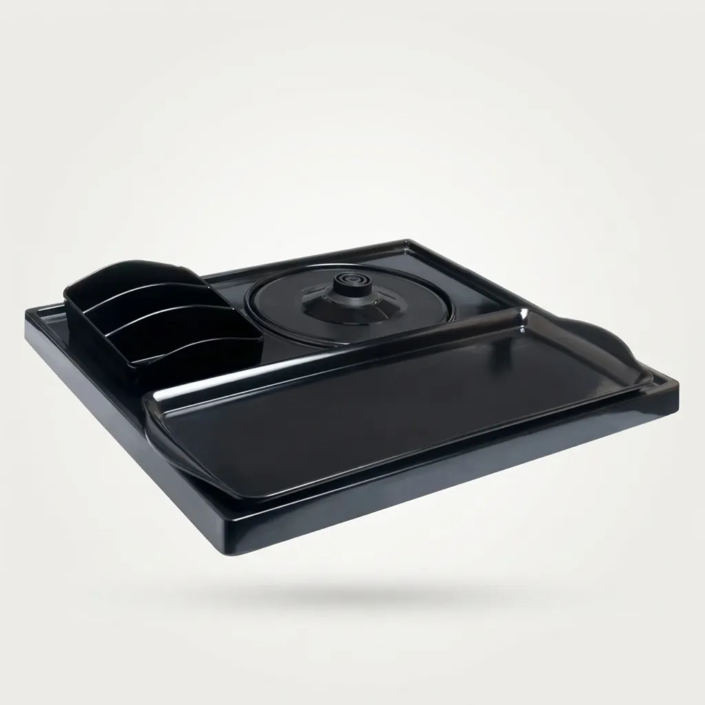 Melamine Tray Set with Strix Stainless Steel 0.8L Kettle [1069] — KTS-1069 (image 7)