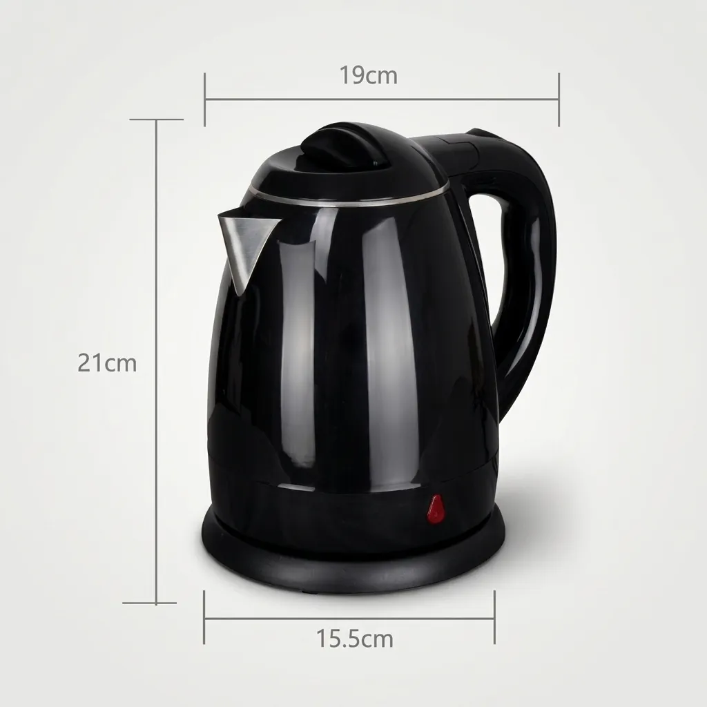 Melamine Tray Set with Strix Stainless Steel 1.2L Kettle [1071] — KTS-1071 (image 2)