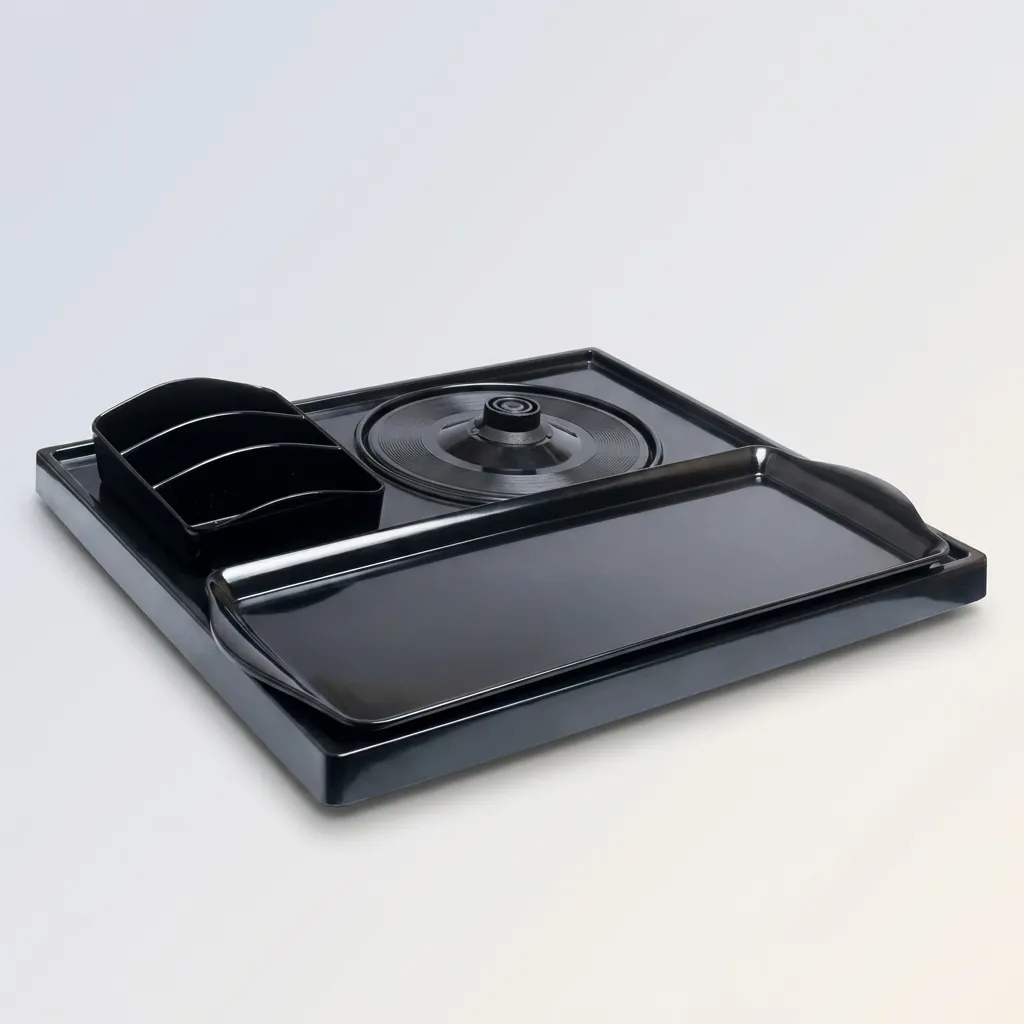 Melamine Tray Set with Strix Stainless Steel 1.2L Kettle [1071] — KTS-1071 (image 7)