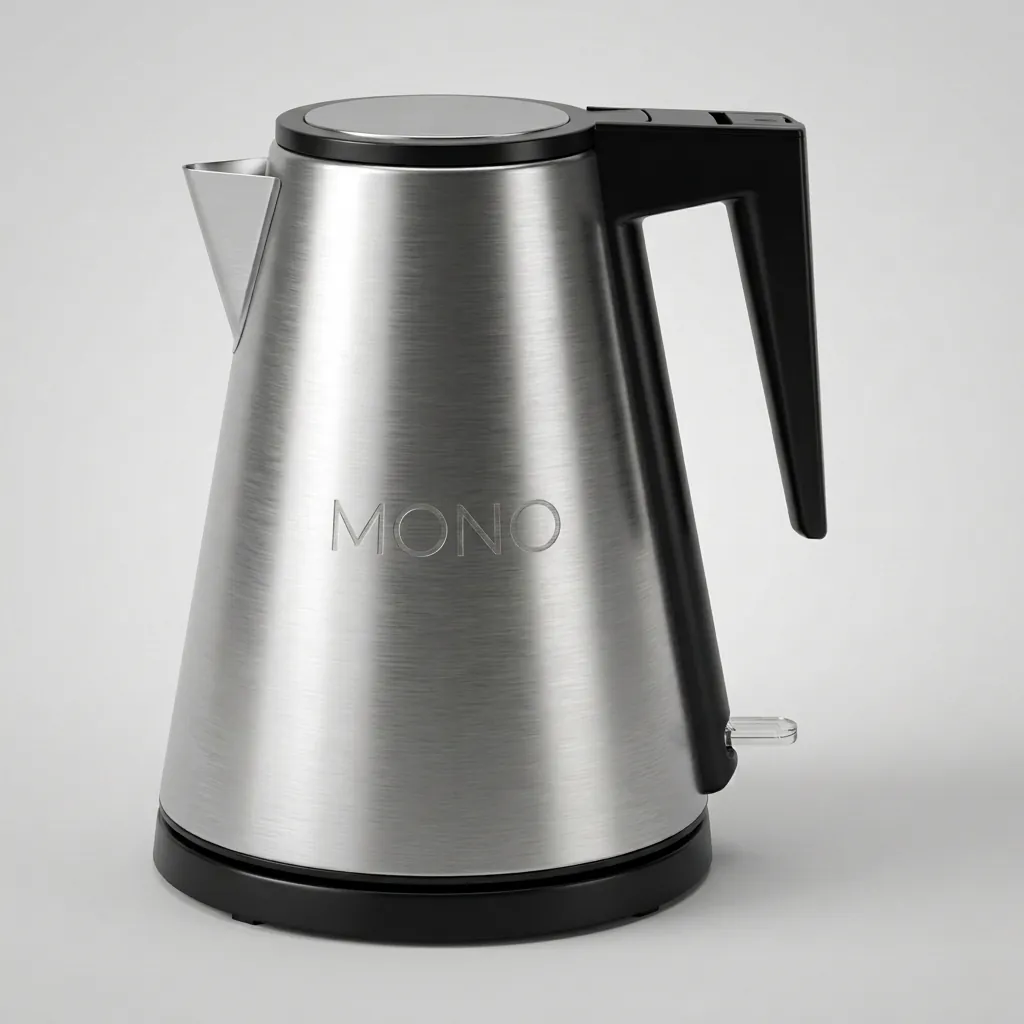 Melamine Tray Set with Stainless Steel Double Body 1.2L Kettle [1082] — KTS-1082 (image 2)