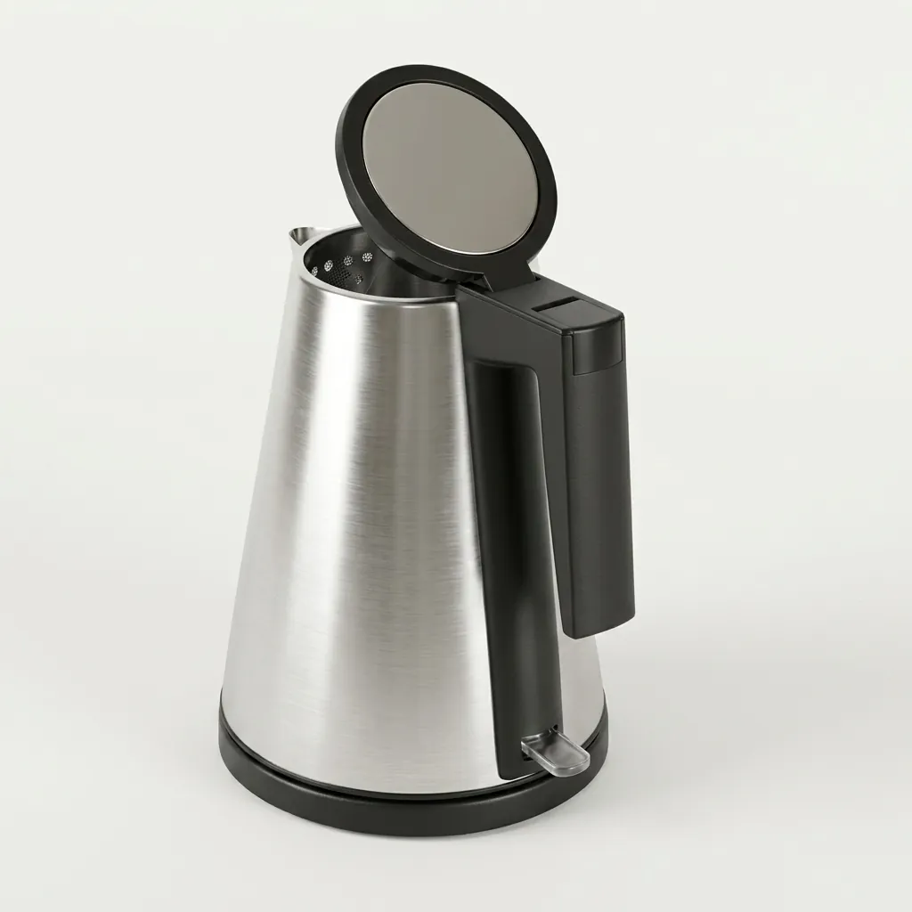 Melamine 3-in-1 Tray Set with Stainless Steel 1.2L Kettle — KTS-1083 (image 5)