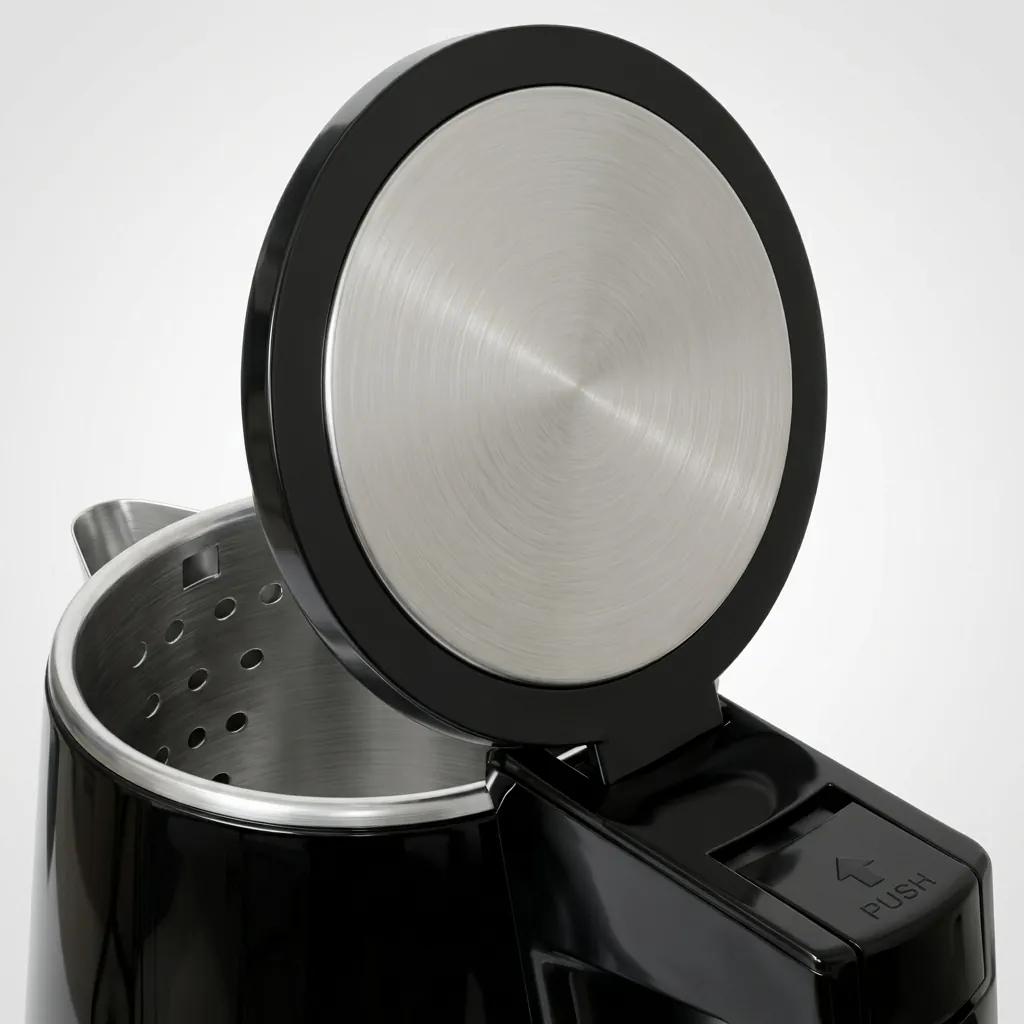 Melamine Tray Set with Stainless Steel Double Body 1.2L Kettle [1084] — KTS-1084 (image 5)