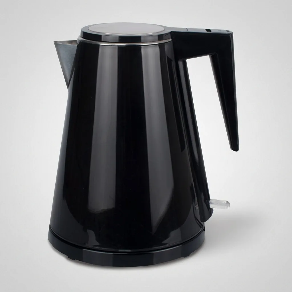 Melamine Tray Set with Stainless Steel Double Body 1.2L Kettle [1084] — KTS-1084 (image 2)