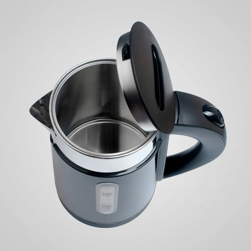 ABS Tray Set with Stainless Steel Double Body 0.6L Kettle [1085] — KTS-1085 (image 5)