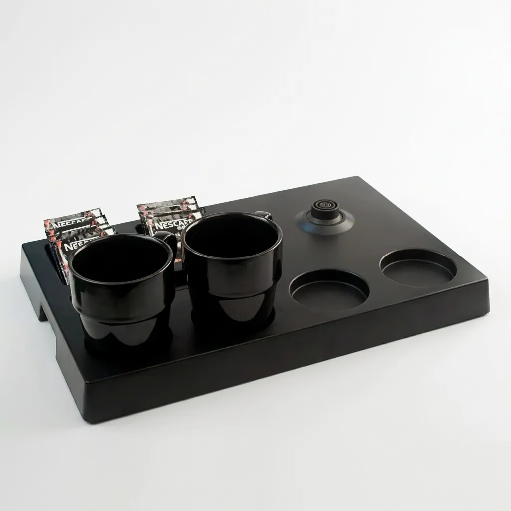 ABS Tray Set with Strix Stainless Steel 0.6L Kettle [1088] — KTS-1088 (image 5)