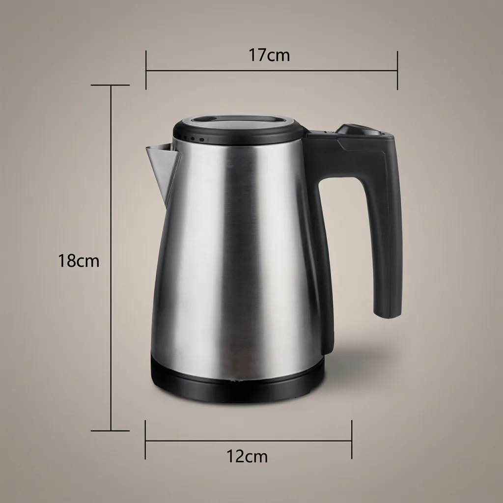 ABS Tray Set with Strix Stainless Steel 0.6L Kettle [1088] — KTS-1088 (image 6)