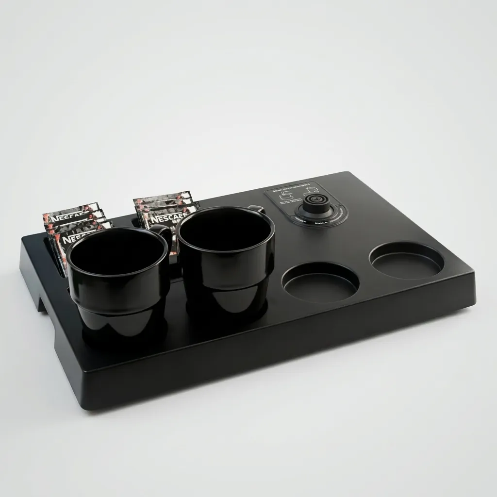 ABS Tray Set with Stainless Steel 0.8L Kettle [1089] — KTS-1089 (image 5)