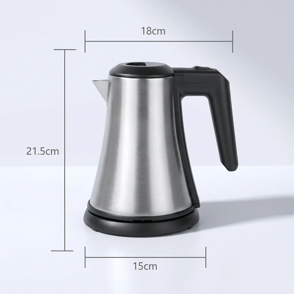 ABS Tray Set with Stainless Steel 0.8L Kettle [1089] — KTS-1089 (image 2)