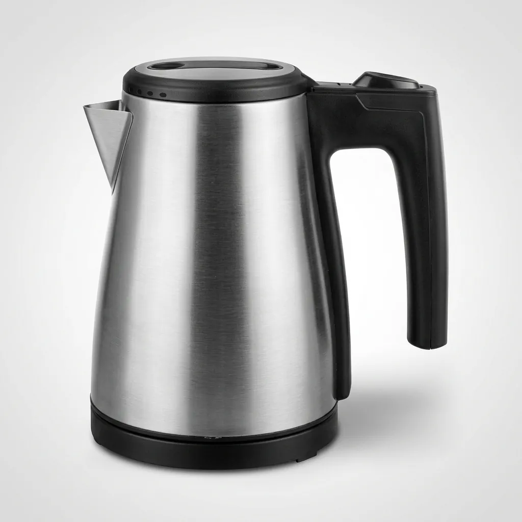 Wood Grain 3-in-1 Tray Set with Strix Stainless Steel 0.6L Kettle [1098] — KTS-1098 (image 2)