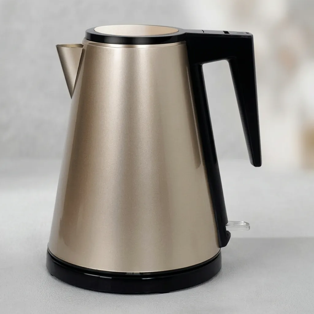 Wood Grain Tray Set with Strix Stainless Steel 1.2L Kettle with Light Indicator… (image 2)