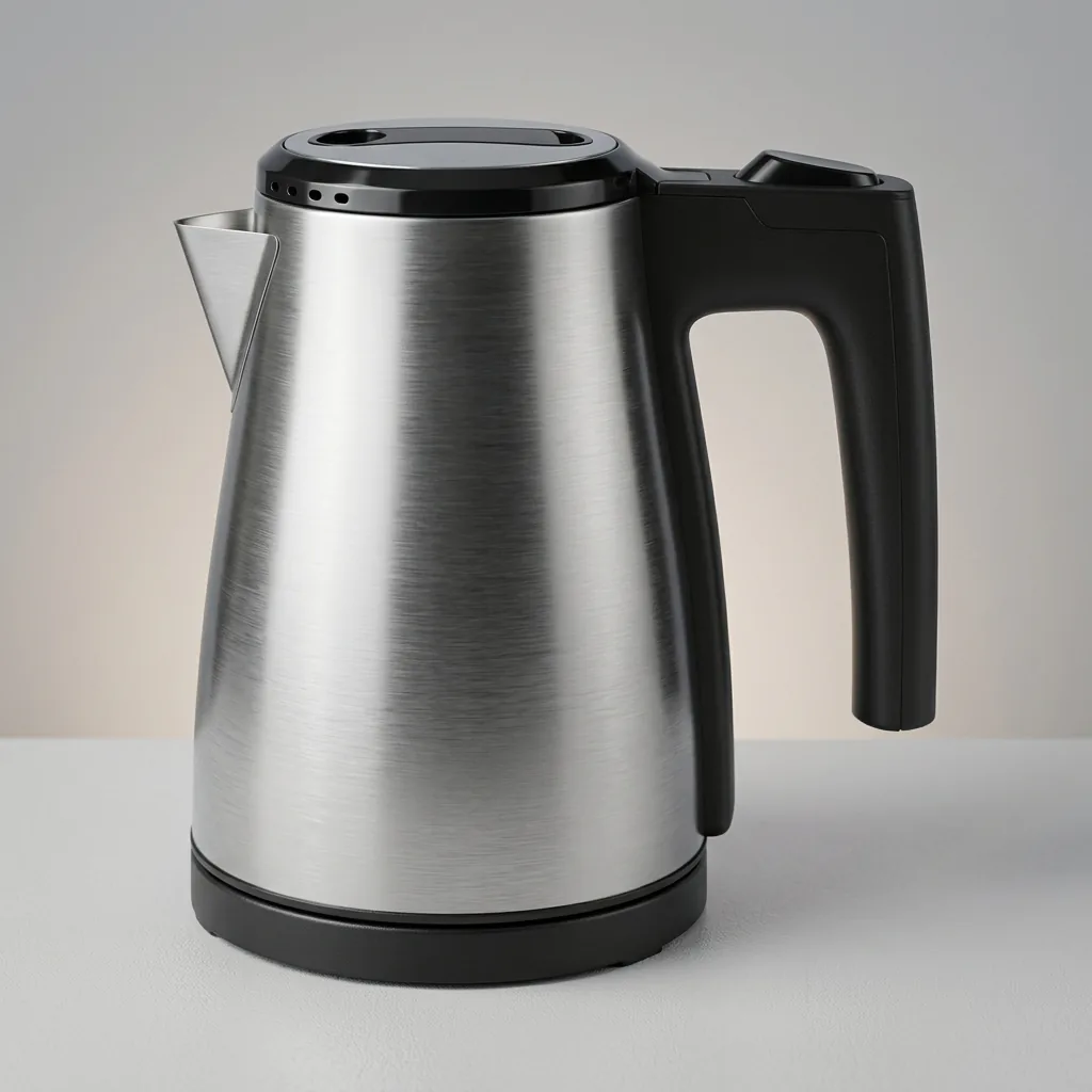Wood Grain 3-in-1 Tray Set with Strix Stainless Steel 0.6L Kettle [1110] — KTS-1110 (image 2)