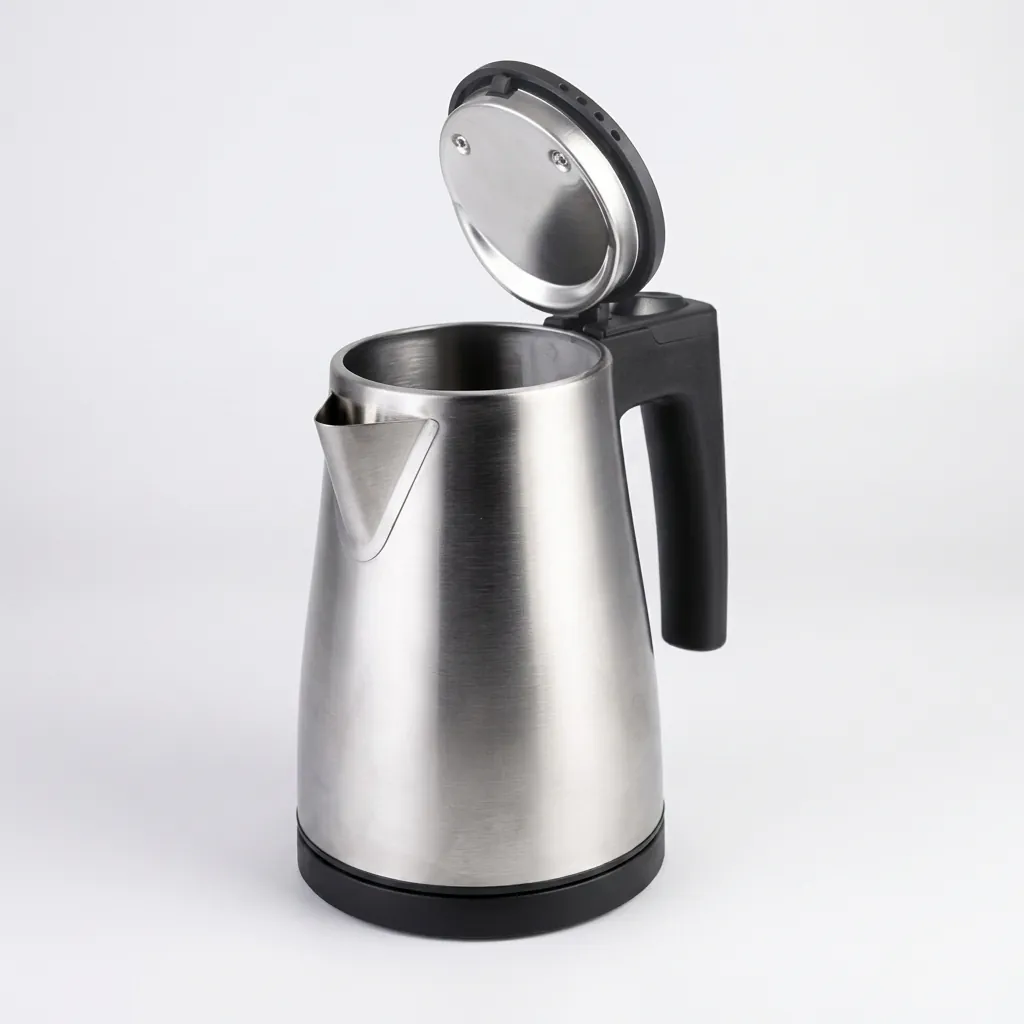 Wood Grain 3-in-1 Tray Set with Strix Stainless Steel 0.6L Kettle [1110] — KTS-1110 (image 6)