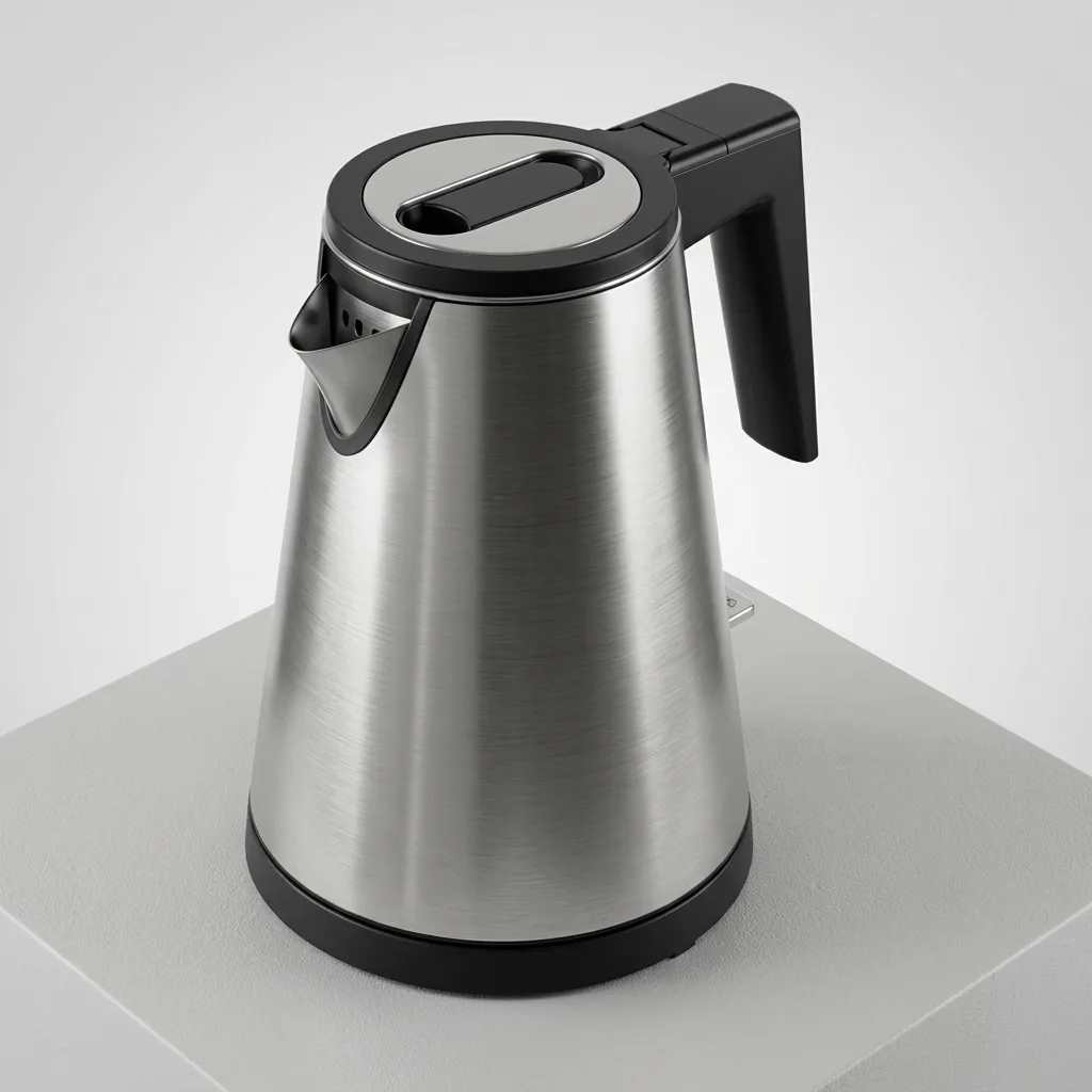 Kettle 0.8L & Beech Wooden Tray Set — KTS-1120 (image 2)