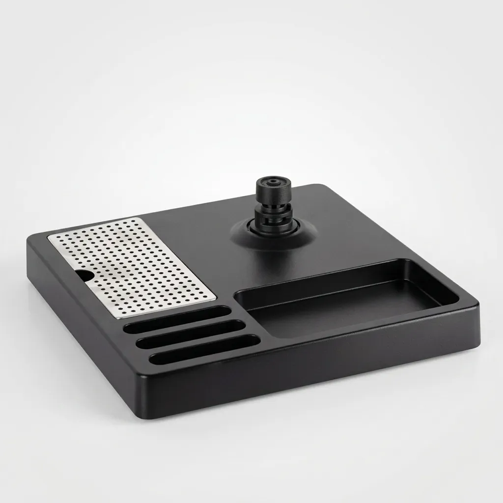 ABS Tray Set with Stainless Steel Anti-Scald 0.8L Kettle [1124] — KTS-1124 (image 3)