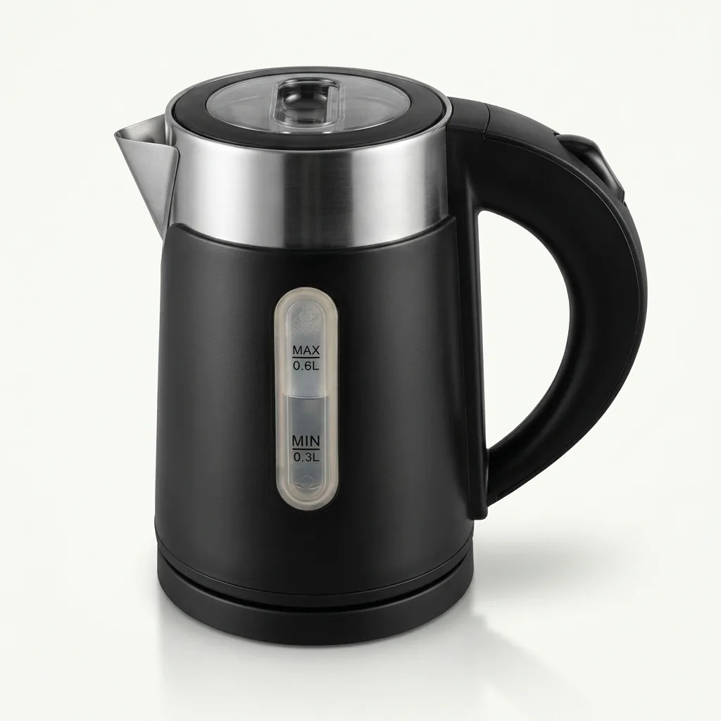 ABS Tray Set with Stainless Steel Double Body 0.6L Kettle [1127] — KTS-1127 (image 2)