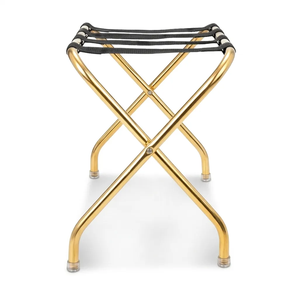 Stainless Steel Luggage Rack with 4 Straps [1030] — LGR-1030 (image 7)