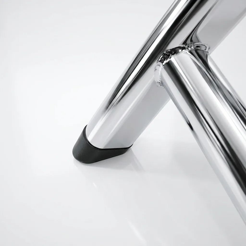 Stainless Steel Backrest Luggage Rack with 4 Straps [1044] — LGR-1044 (image 7)