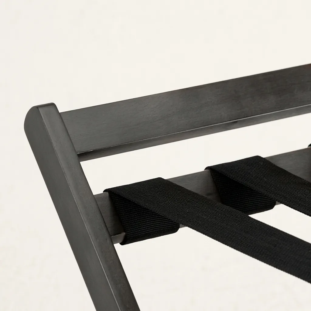 Wooden Luggage Rack With Backrest — LGR-1046 (image 5)