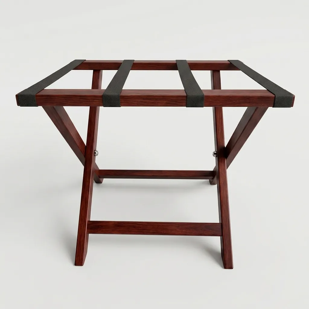 Wooden Luggage Rack Cherry — LGR-1048 (image 7)
