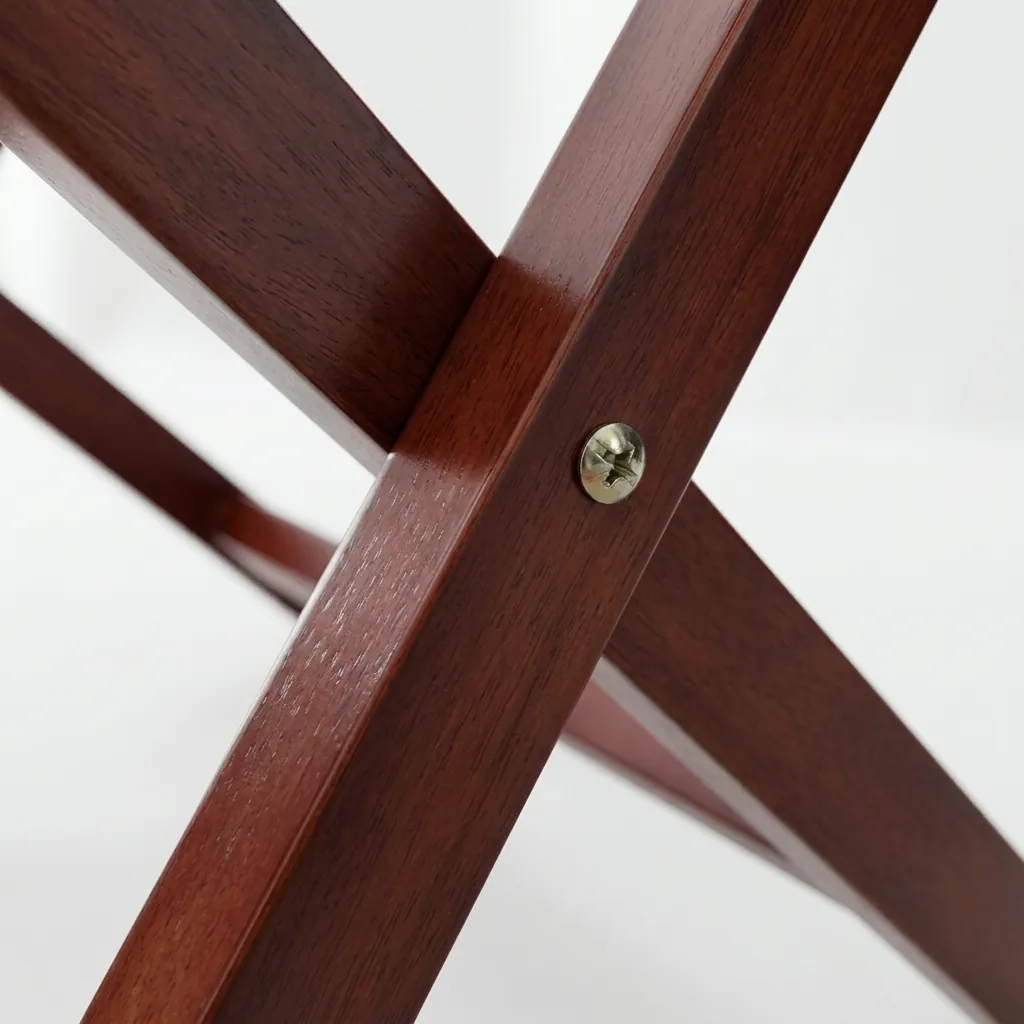 Wooden Luggage Rack Cherry — LGR-1048 (image 8)