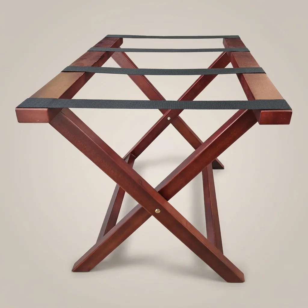 Wooden Luggage Rack Cherry — LGR-1048 (image 9)