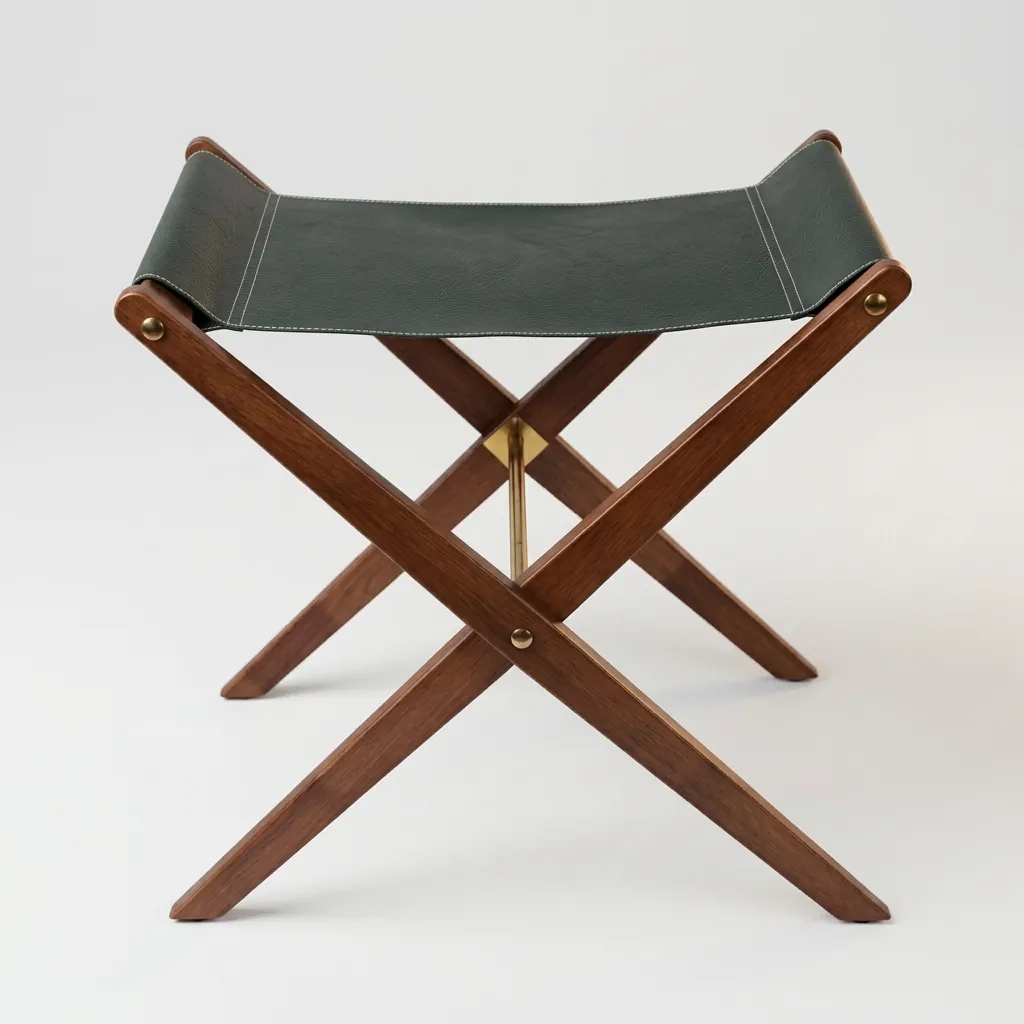 Rubber Wood Luggage Rack — LGR-1059 (image 7)