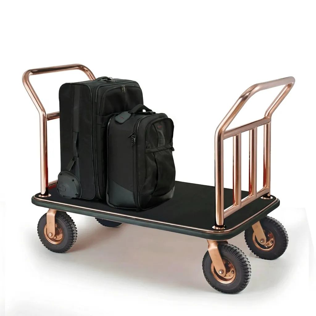 Stainless Steel Luggage Hand Truck with 200kg Load [1030] — LGT-1030 (image 4)