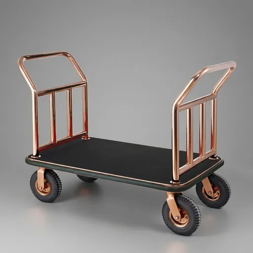 Stainless Steel Luggage Hand Truck with 200kg Load [1030] — LGT-1030