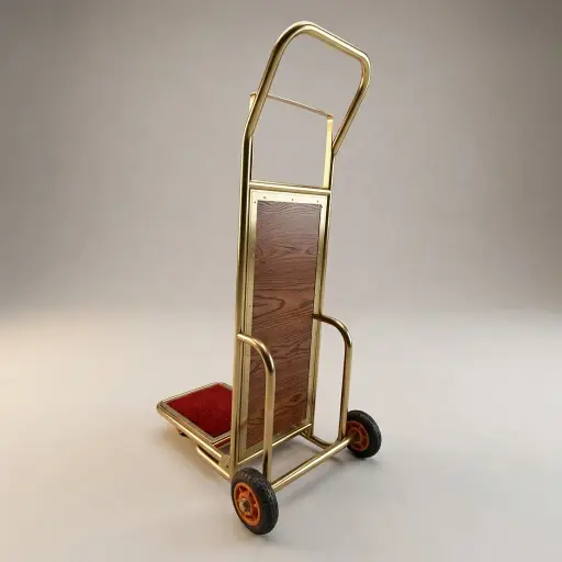 Stainless Steel Foldable Luggage Hand Truck with 100kg Load [1032] — LGT-1032