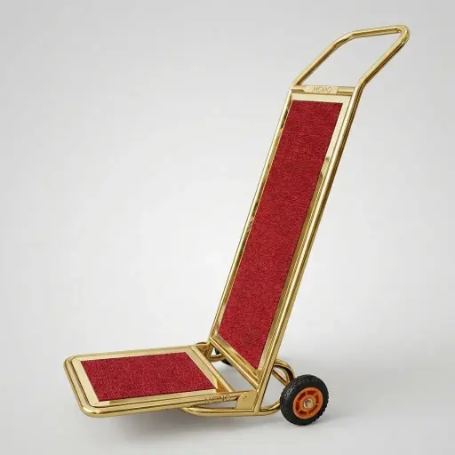 Stainless Steel Foldable Luggage Hand Truck with 100kg Load [1033] — LGT-1033