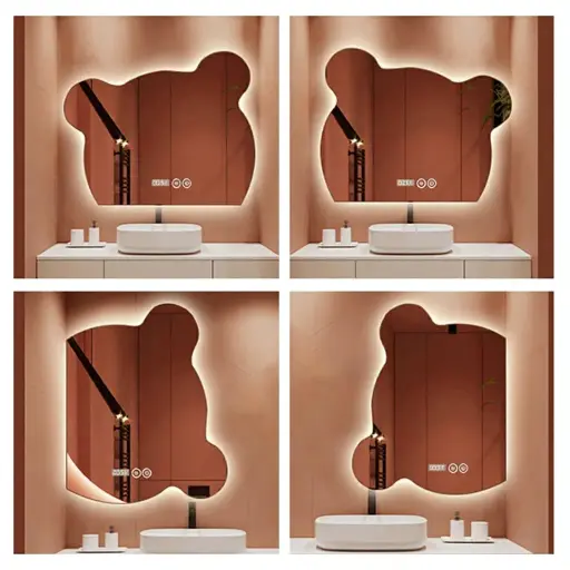 Led Backlit Bear Frameless Mirror