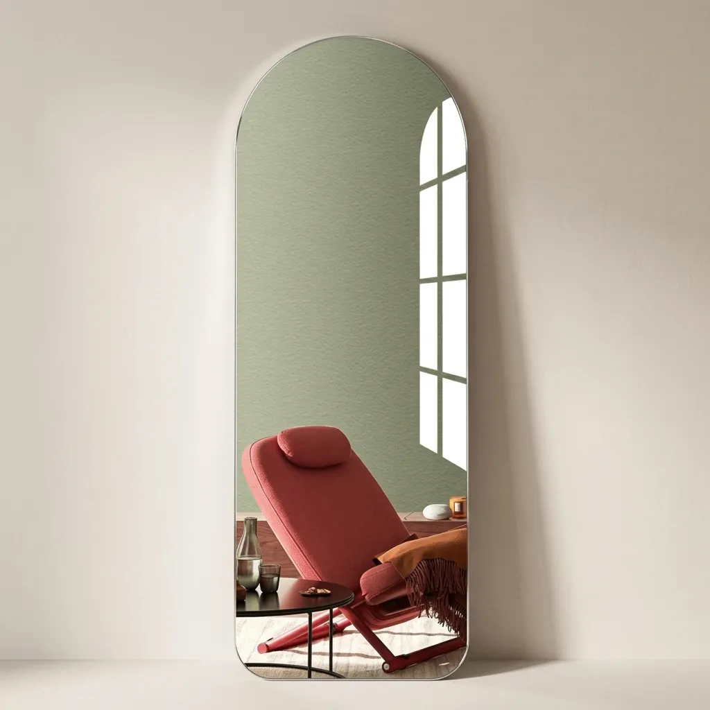 Full Length Led Backlit Light Frameless Mirror — LHM-1075 (image 2)