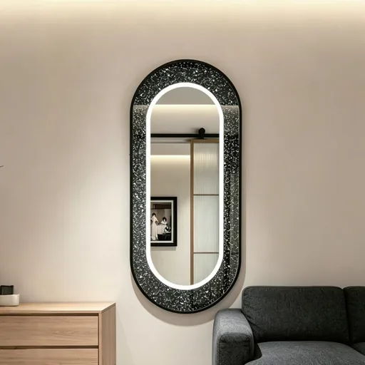 Capsule Starry Sky Lighted Mirror — WLM-1094