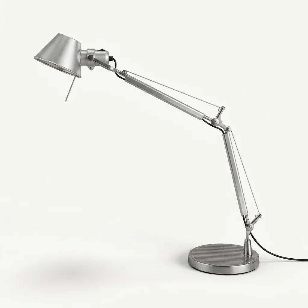 Aluminum Swing-Arm Desk Lamp [1024] — LMP-1024 (image 2)