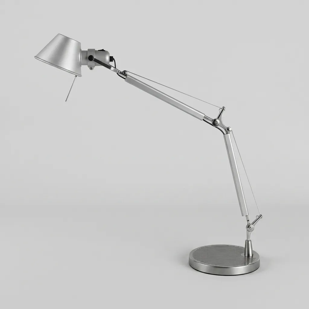 Aluminum Swing-Arm Desk Lamp [1025] — LMP-1025 (image 2)