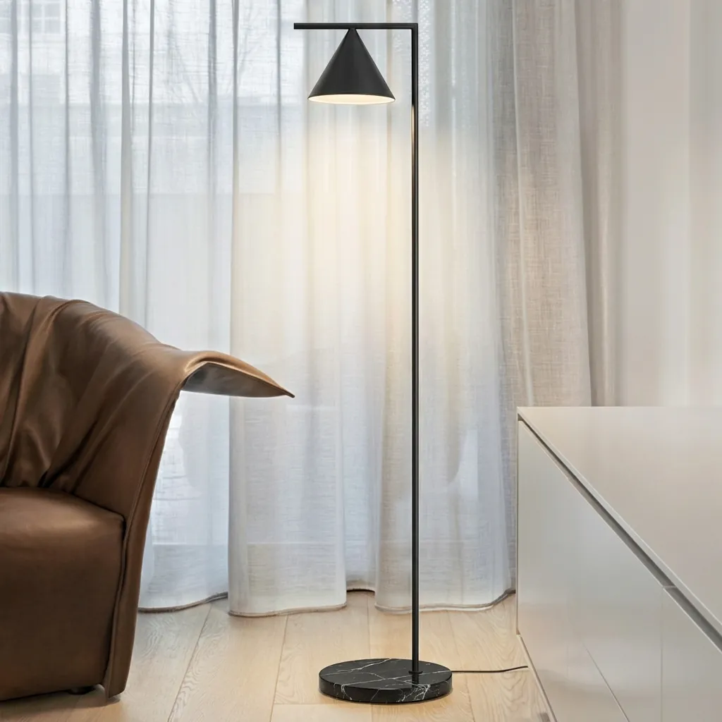 Metal Floor Lamp — LMP-1030 (image 9)