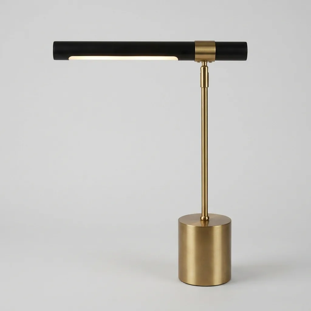 Cylinder Base LED Bar Table Lamp — LMP-1041