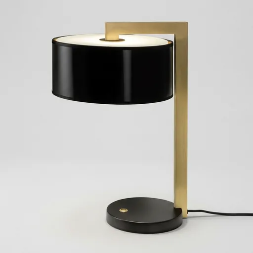 Drum Shade Desk Lamp — LMP-1044